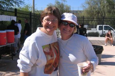 Barb and Coach Michelle H.