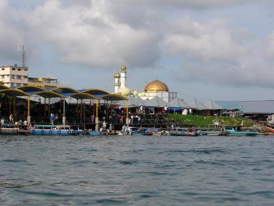 Mosque & fish market