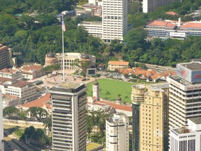 The padang from the tower