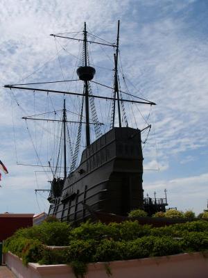 Maritime Museum inside a re-creation...