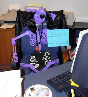 Our Receptionist.
