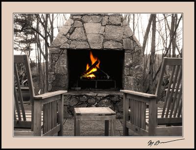 Cozy Fire by Marc Baumser