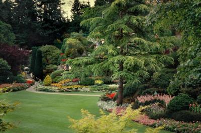 Butchart gardens.British Columbia
