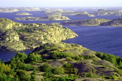 View over the island of Valö