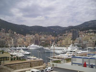Monaco  a cloudy day in July 2004