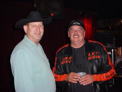 Chuck and a customer