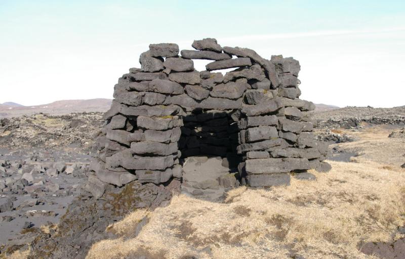 Smaller hut