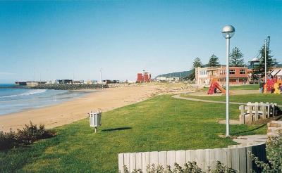 West Beach from the park area