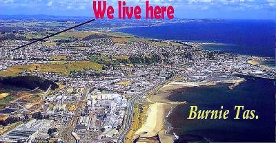 Burnie where we live