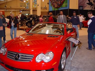 Here i am pimping it in a bright red SL500