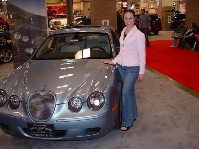 One of Karina's fav, the Jaguar S-Type R