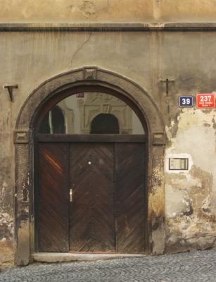 Door in Prague