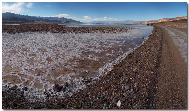 Death Valley lake