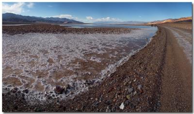 Death Valley lake