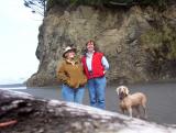 Caro & May on Ruby Beach