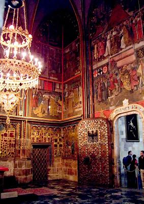Prague Castle - Church - The Red Room