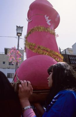 Pink phallus parade