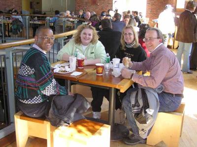 Lunch in Quincy Market