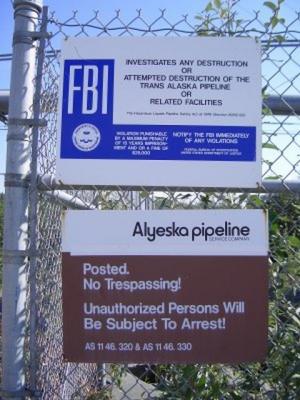 You have to behave yourself around the pipeline.