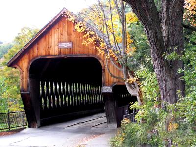 Covered Bridge in Vermont