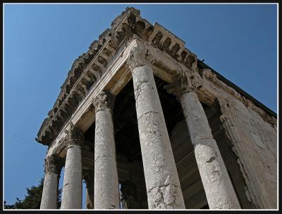Roman Temple in Pula
