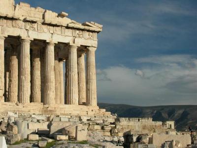 The Acropolis - the Parthenon