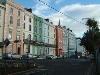 Cobh city in the morning