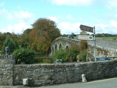 And the bridge that caused the town to come into existence