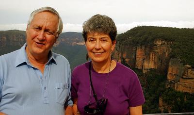 R2 and Bev in Blue Mountains