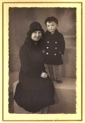 My dad age 3 and his grandmother