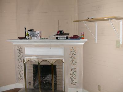 Guest Bed Room  Fireplace
