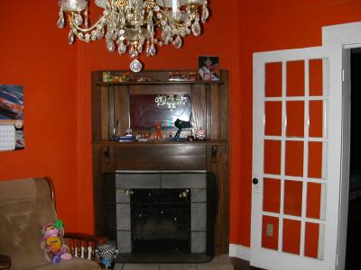 Dining Room fireplace