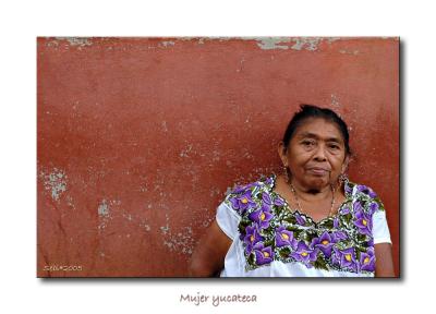 Mujer yucateca