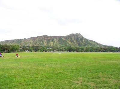 Diamond Head Kapiolani Park view