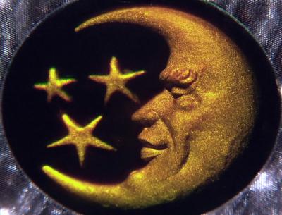 Hologram Man in the Moon