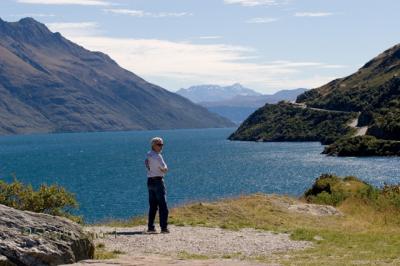 Fred at Lake Wakatipu