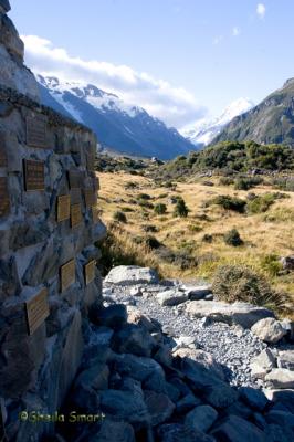 Memorial at Mt Cook