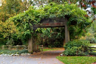 Bear Creek Garden entrance