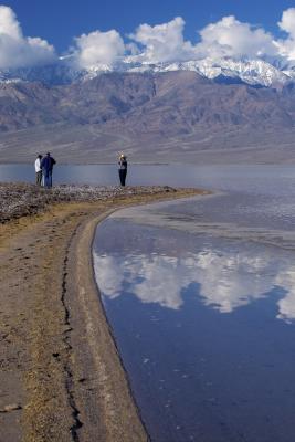 badwater, death valley, lowest point in western hemisphere