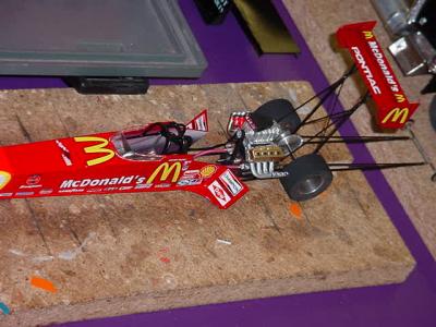 McDonalds dragster in Mesa Arizona