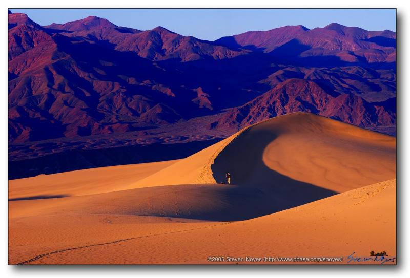 Sand Dunes VS the Photographer : Death Valley