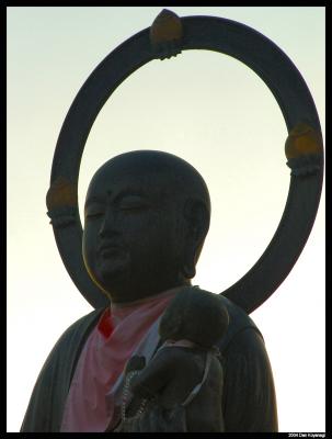 Statue at Konkaikomyoji*by Dan Koyanagi