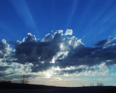 Evening Rays by         Dennis H