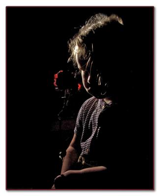 The little girl with a rose*by Stphane Bouchard