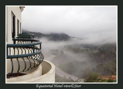 Hotel Equatorial morning mist