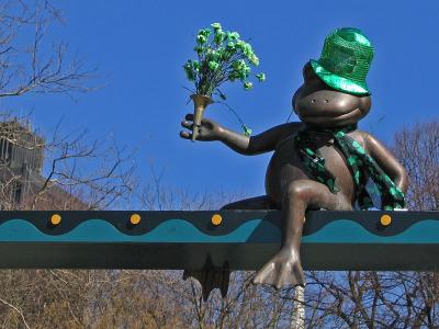 St Patty's Day Frog
