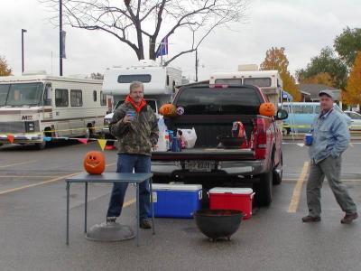 It was Halloween weekend....