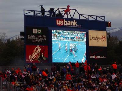 and a jumbotron