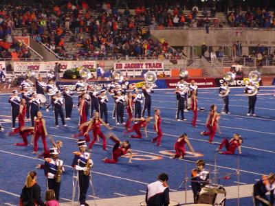 their dance team