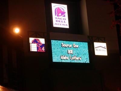their bball arena - Taco Bell arena